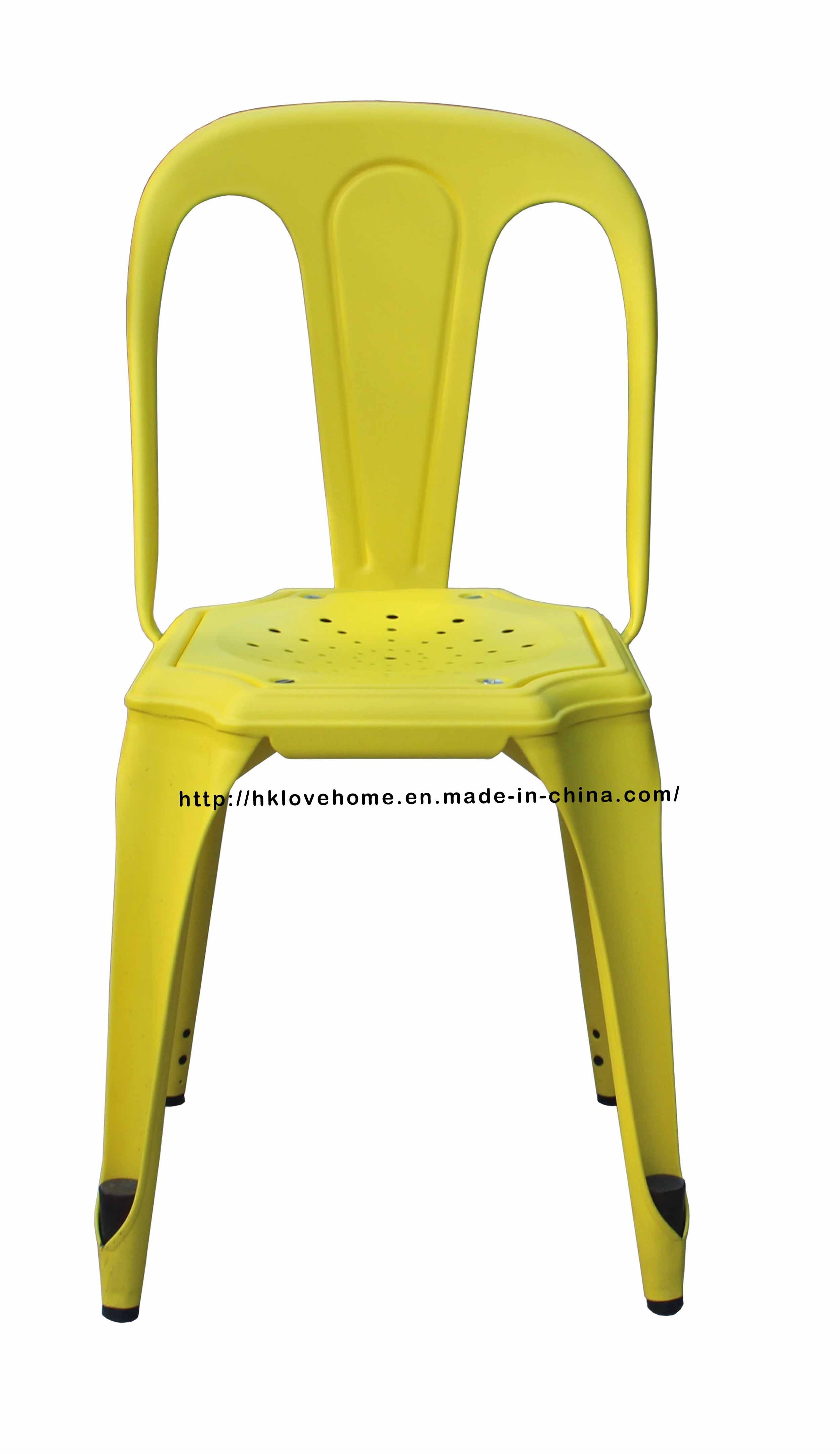 Industrial Morden Vintage Armand Garden Metal Dining Restaurant Chair