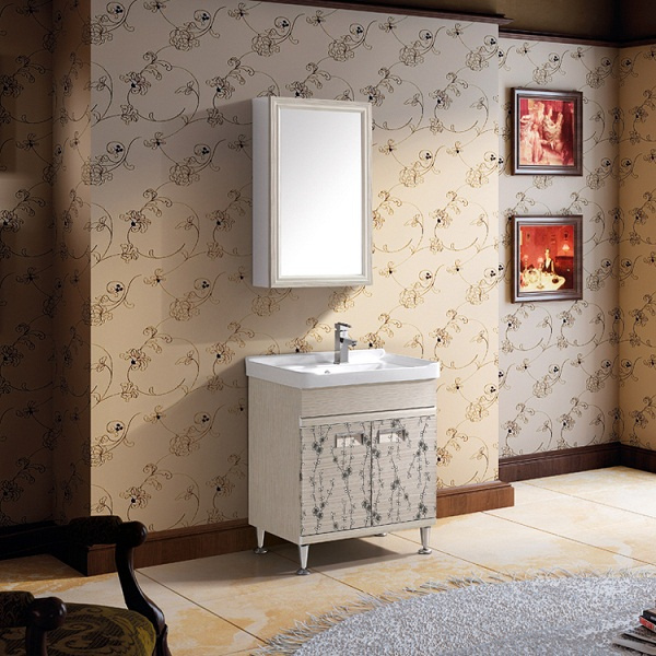 Aviation Aluminum Alloy Bathroom Cabinet Ca-L450
