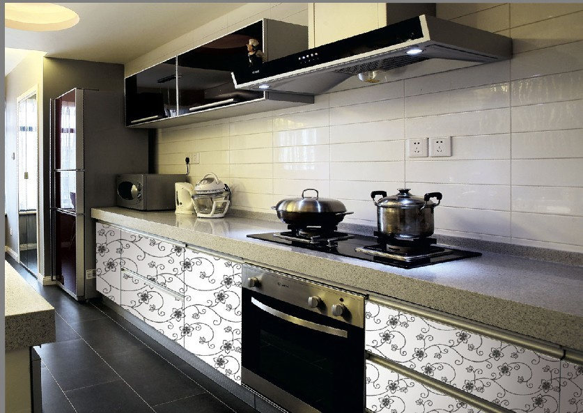 Modular Acrylic Kitchen Cabinet or Cupboard and Wardrobe (DM-9605)
