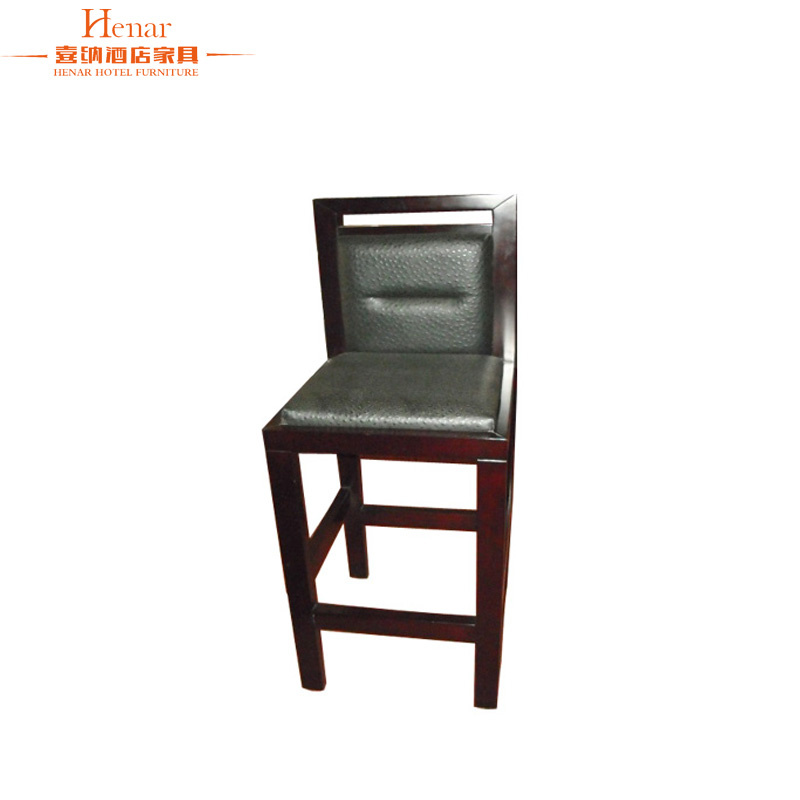 Solid Wood Bar Chairs for Fashion Hotel Furniture, Night Club
