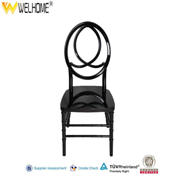 Black Color Resin Phoenix Chair for Wedding/Party/Event