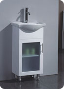 MDF Bathroom Cabinet with Budda Belly Basin