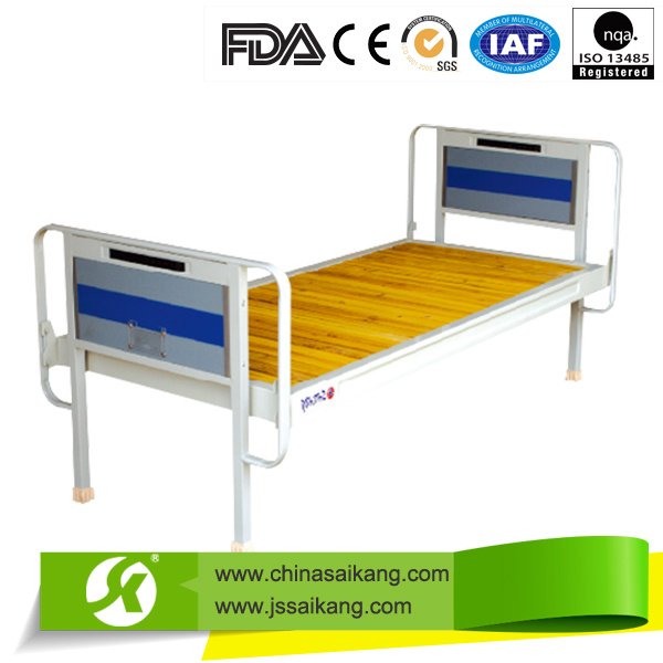 SK050 High Quality Flat Bed With Wooden Bed Surface