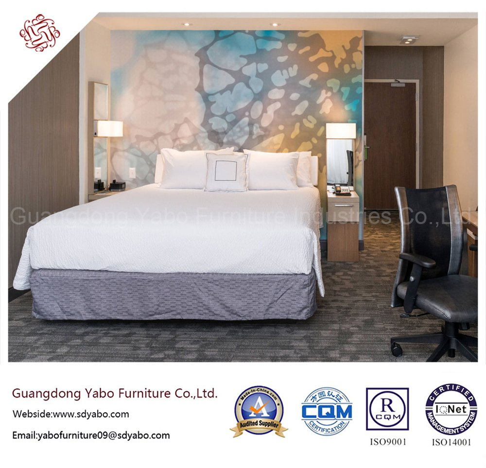 Delicate Hotel Bedroom Furniture with Double Bed (YB-O-91)