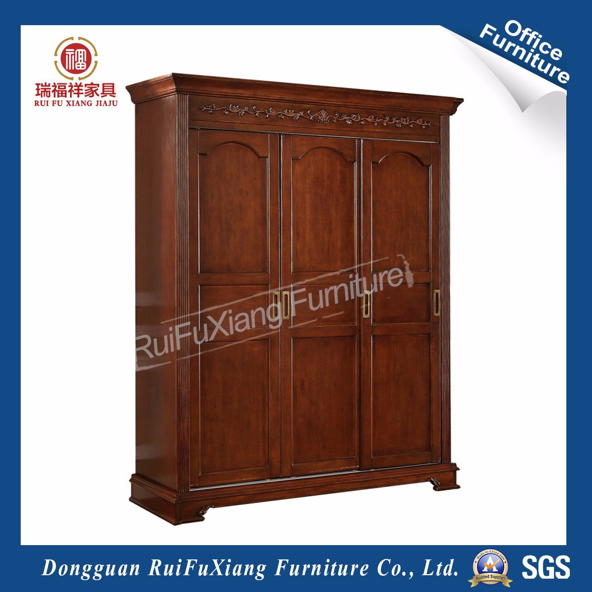 3 Door Large Wardrobe (I231)