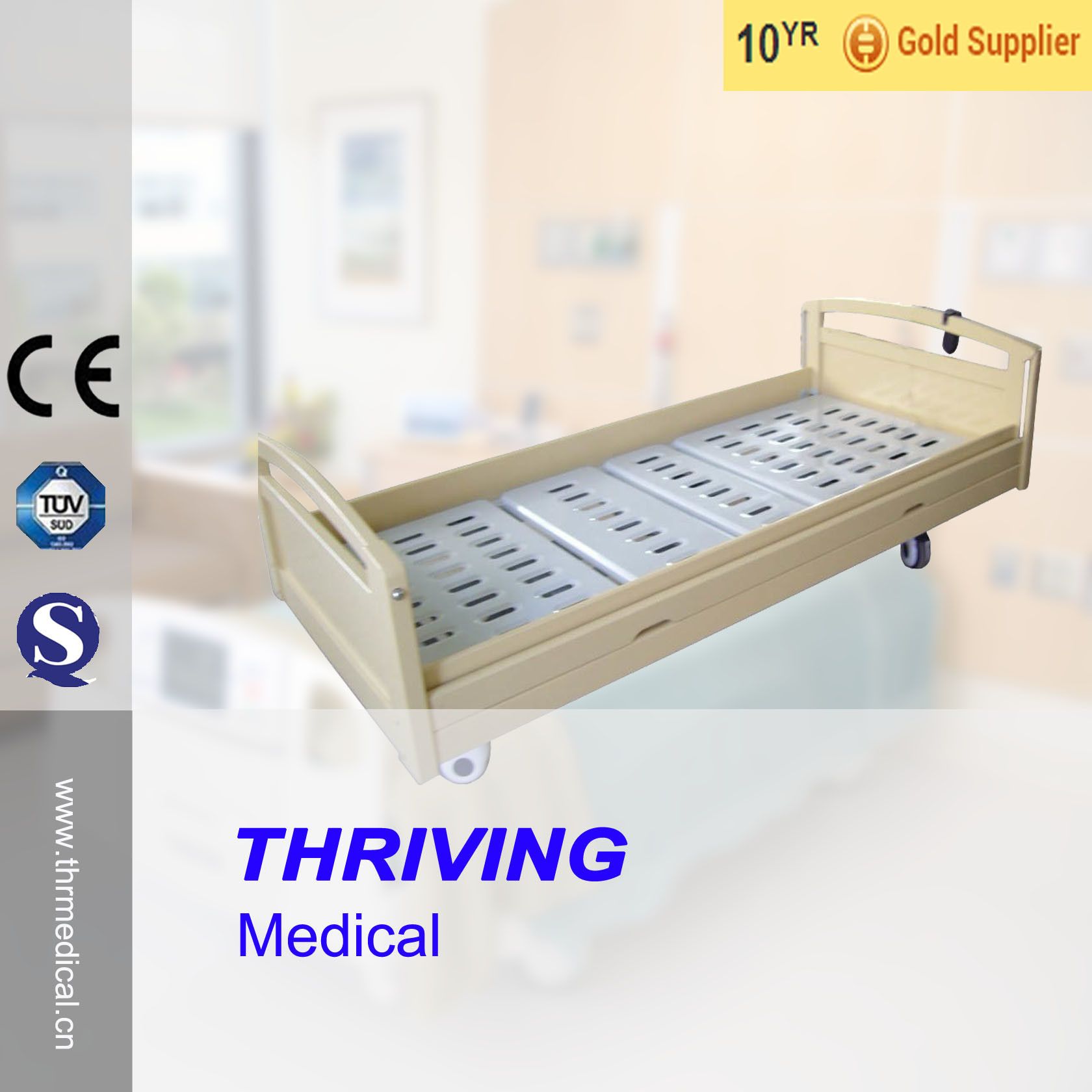 Thr-Eb011 Wooden Electric Home Care Bed