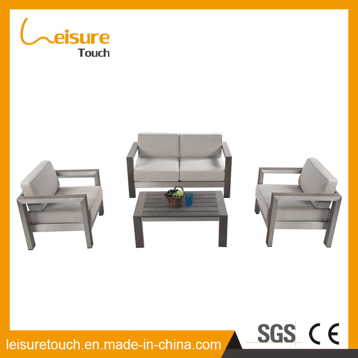 Modern Hotel Waterproof Beach Lounge Cortical Sofa for Aluminum Frame Outdoor Garden Furniture