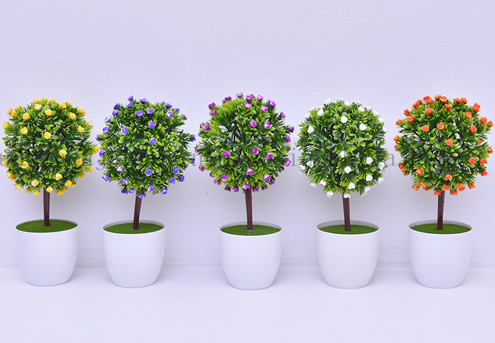 Custom Hot Sale PVC Artificial Bonsai Craft for Decoration