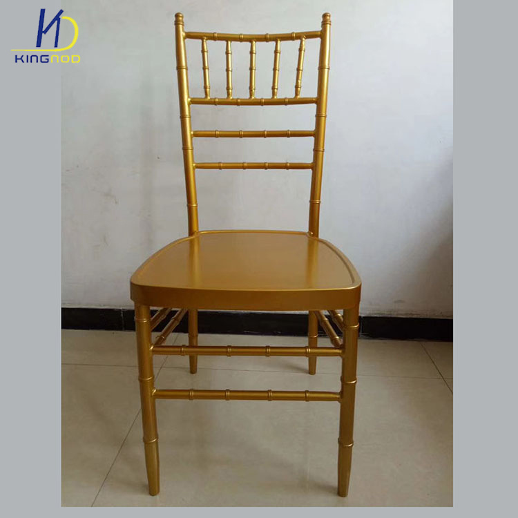 Stackable Party Catering Wedding Metal Chiavari Chair