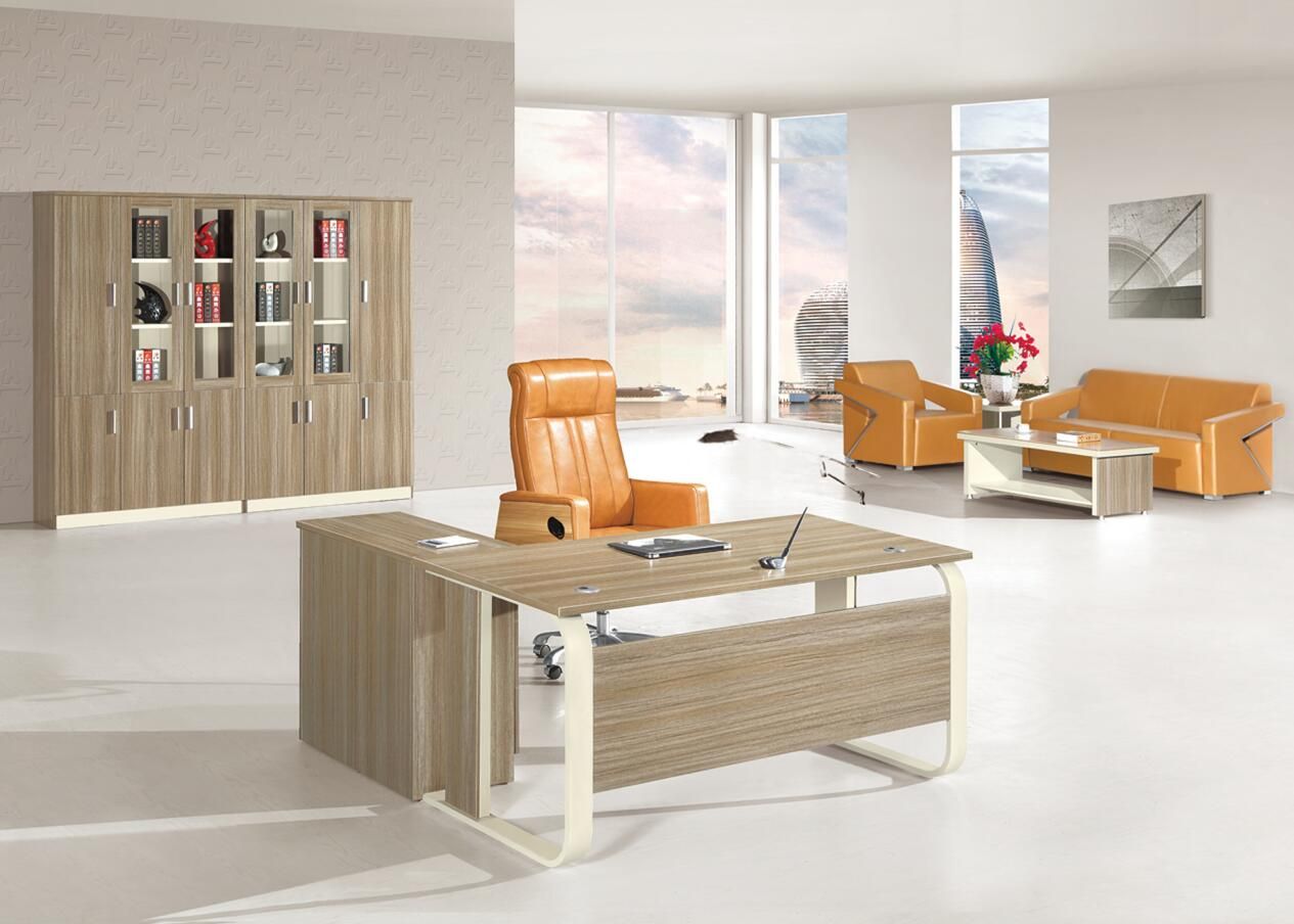 Modern Metal Computer Desk Boss Executive Office Desk