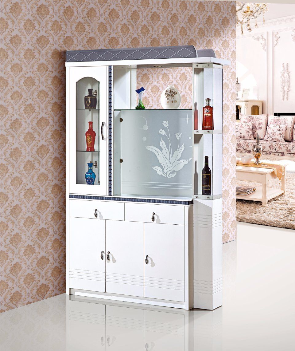 New Glass Wood Cabinet for Wine Storage Display