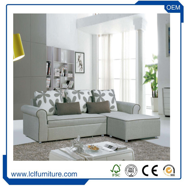 2017 Special Design 2 Seats Transformable Sofa Bed for House Use