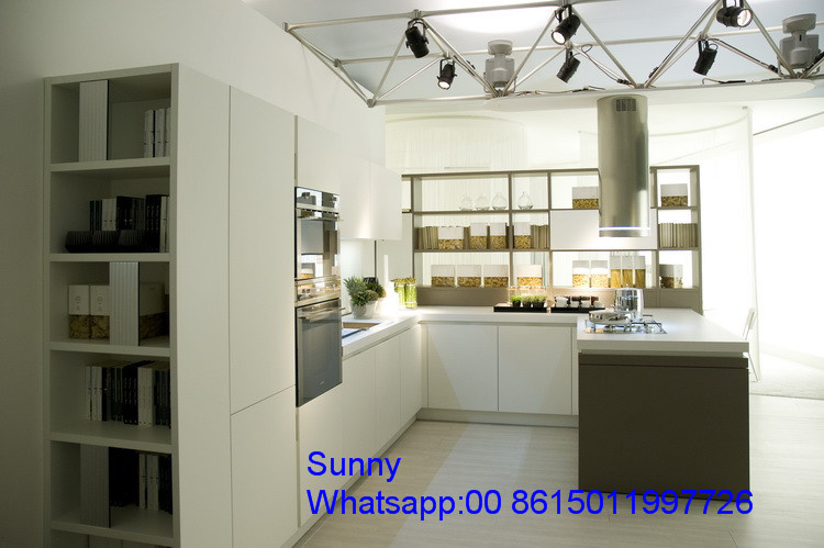 2017 New Foshan Zhihua Wooden MDF Acrylic Kitchen Furniture