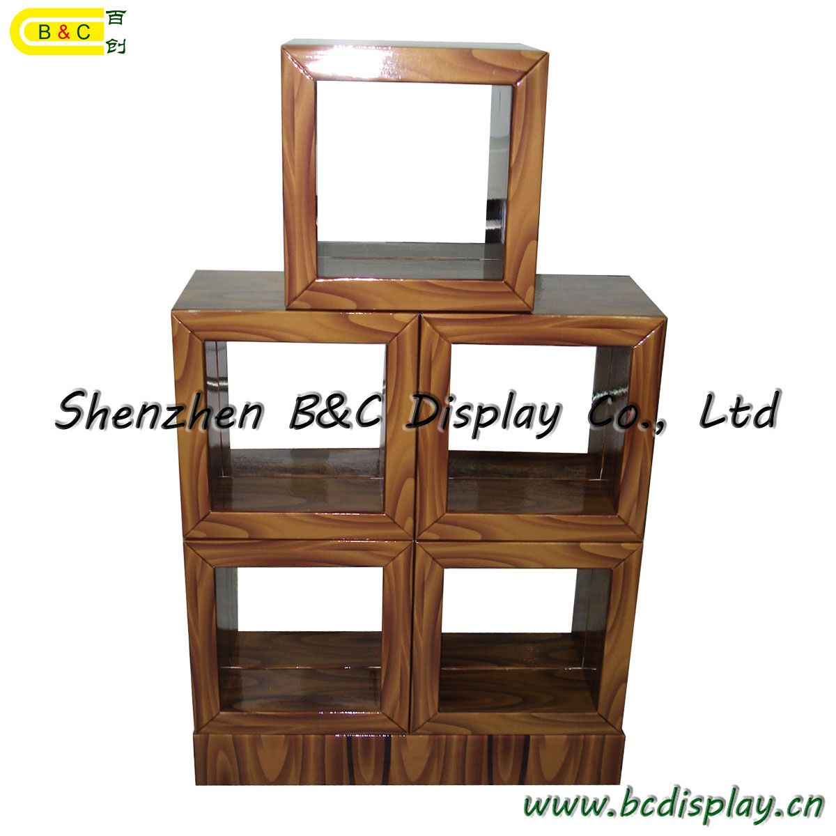 DIY Free Style Cardboard Book Shelve for Young People with SGS (B&C-F019)