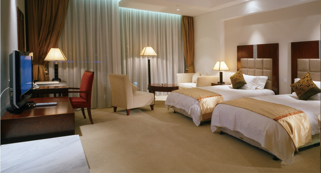 Standard Hotel Double Room Suite/Hotel Luxury Double Bedroom Furniture/Star Hotel Double Bedroom Furniture (GLB-00002)