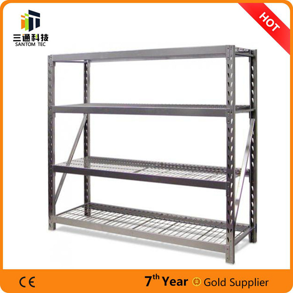 Longspan Storage Shelf, Steel Garage Shelf with Wire Deck