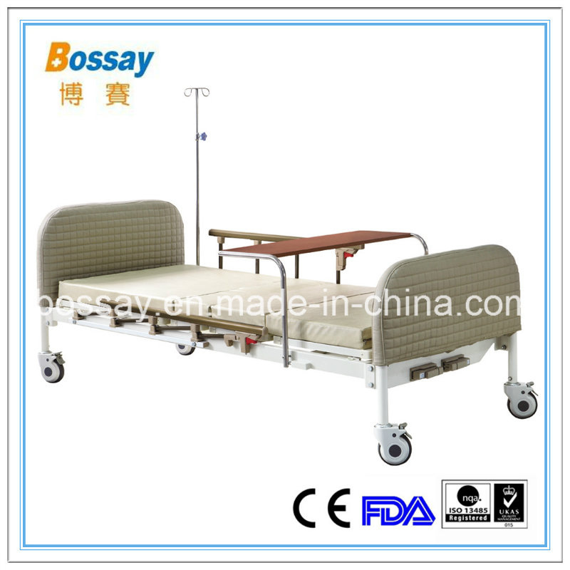China Hospital Furniture Medical Bed Hospital Manual Bed