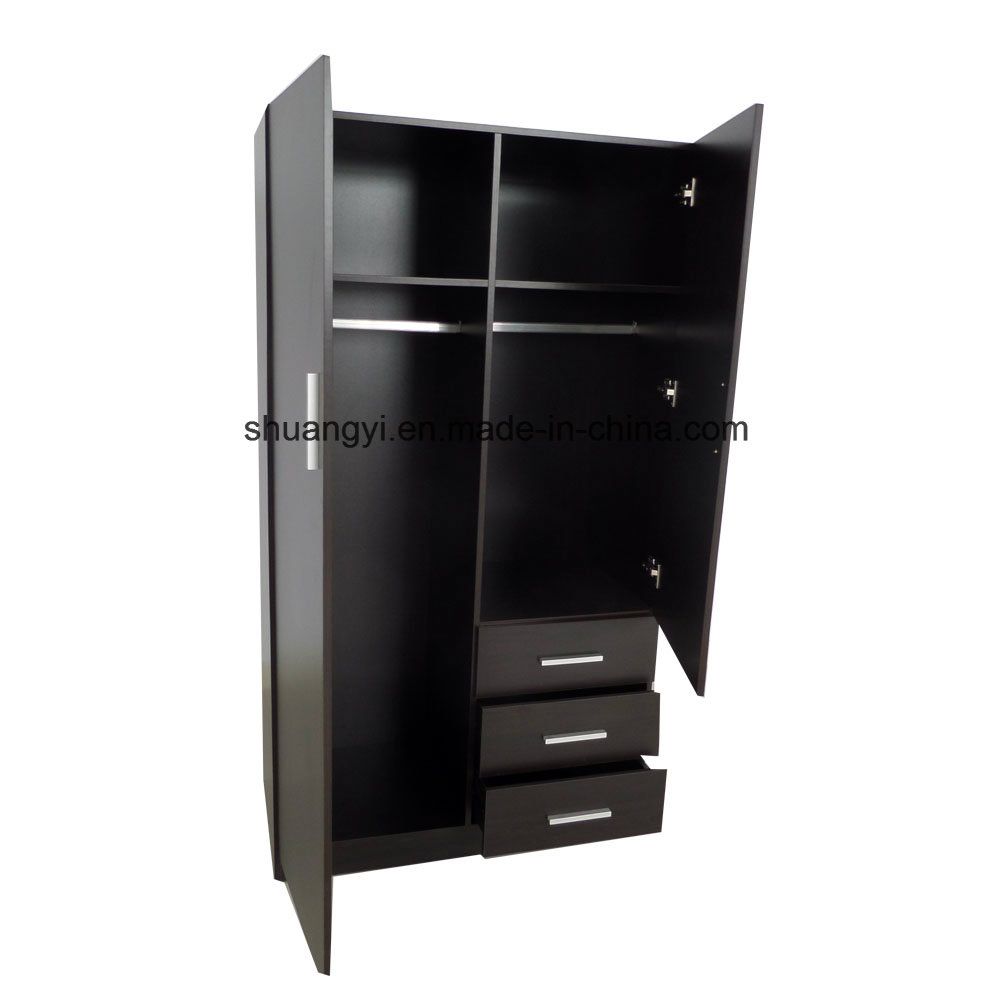 2 Door 3 Drawer Wardrobe Cabinet