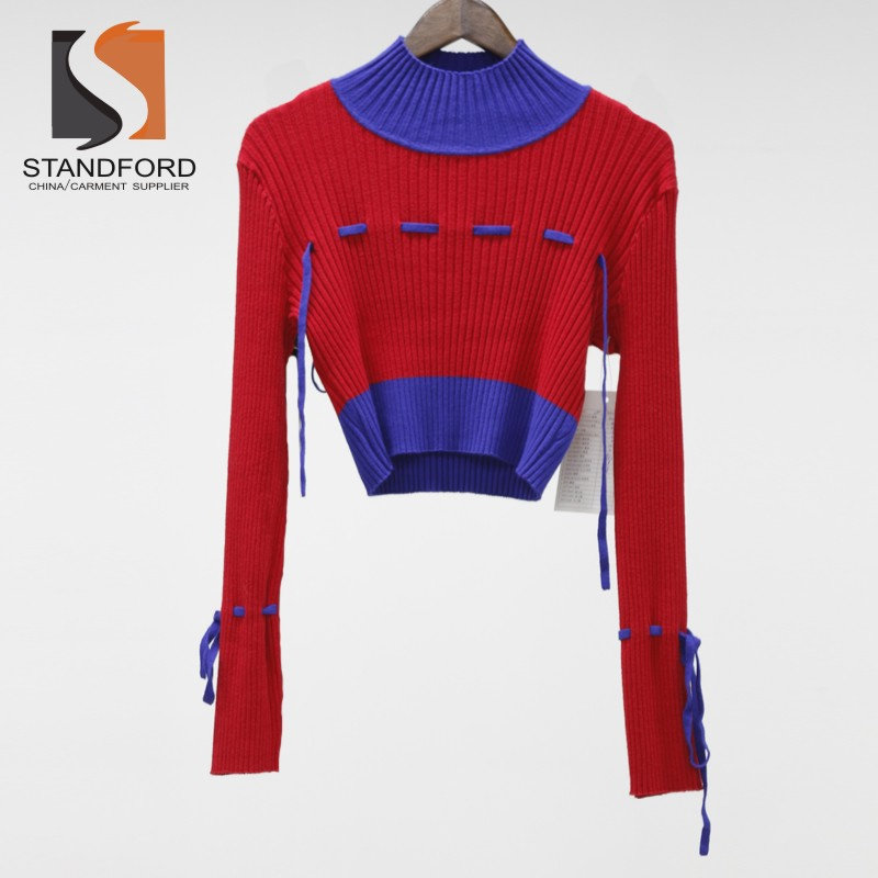 Fashion Ladies Women Sweater Dress Two Pieces Knitwear Suit
