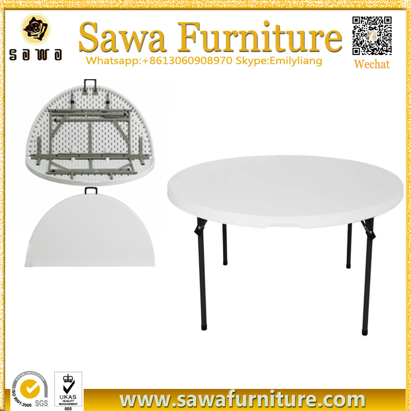Outdoor Wedding Party Round Plastic Folding Table