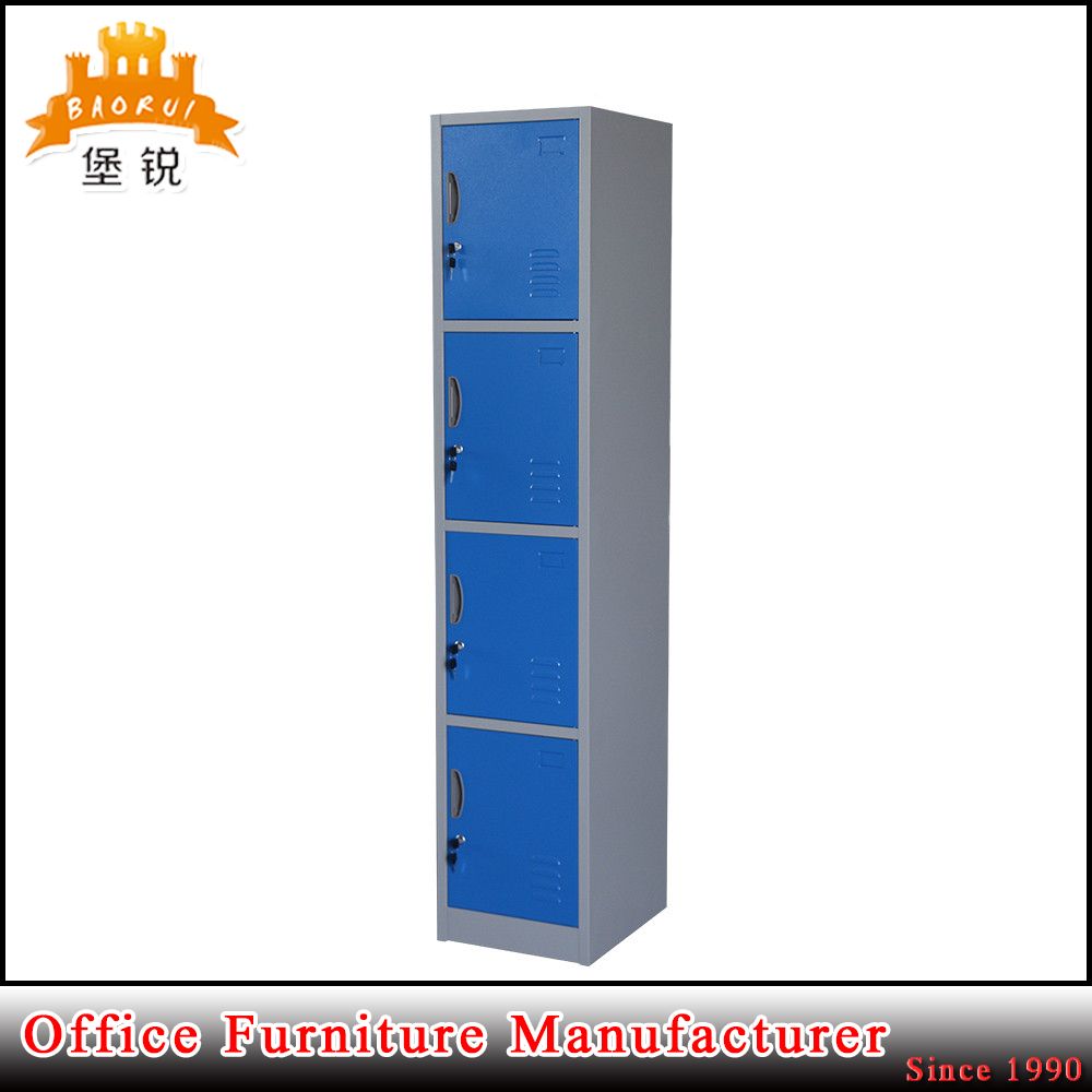 4 Doors Metal Gym Cabinet Salon School Lockers