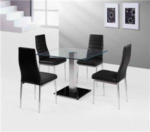 Tempered Glass Dining Set (DT014)