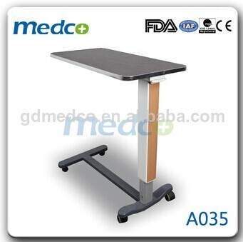 Height Adjustable Over Bed Table for Hospital A035