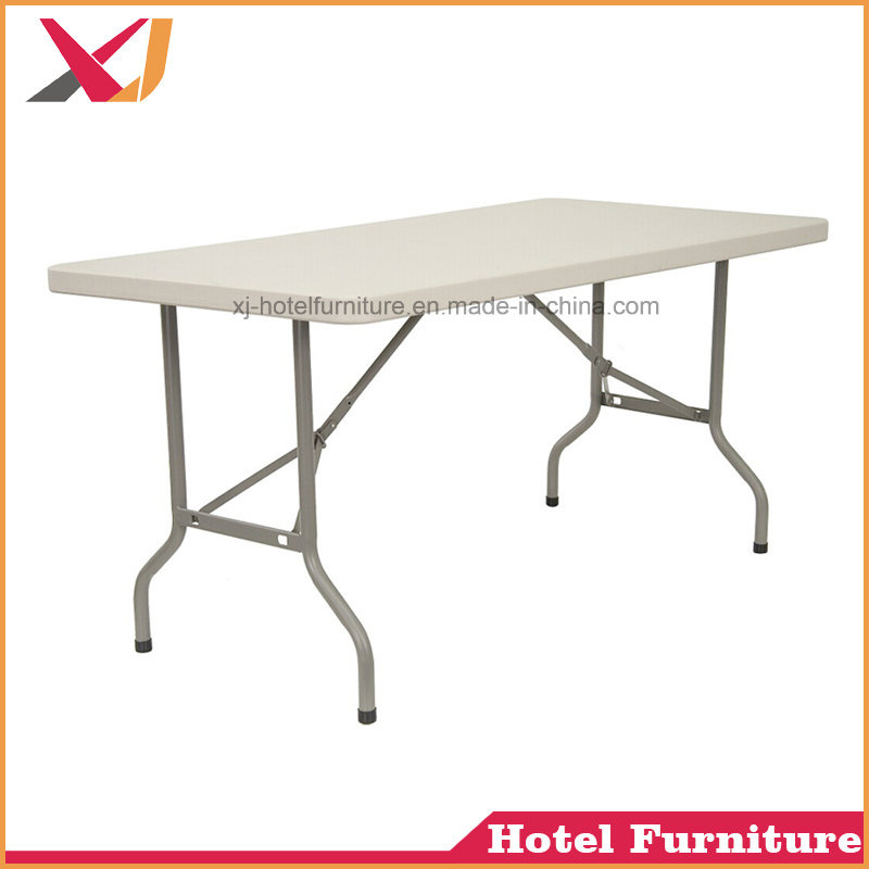 Plastic Folding White Wedding Banquet Table for Sale