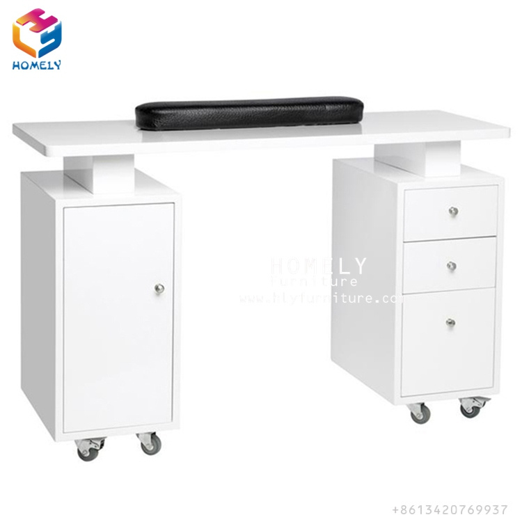 Cheap Beauty White Manicure Table for Hot Selling