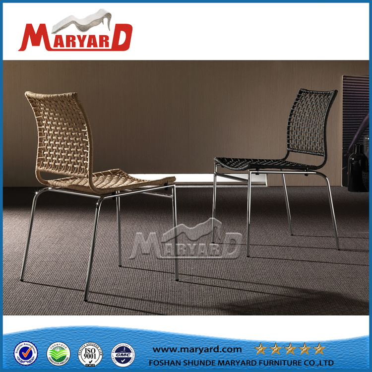Fashion Design Outdoor Plastic Rattan Dining Chair