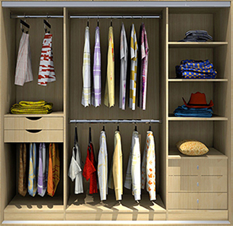 European Design Modular Wardrobe for Modern Furniture (Br-22-D)