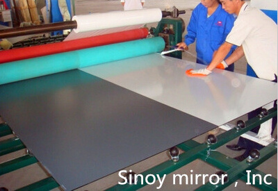 Quality Vinyl Backing Silver Mirror 4mm