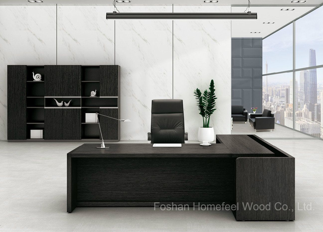 Modern Executive Desk Modular Office Furniture Boss Desk (HF-FD04)