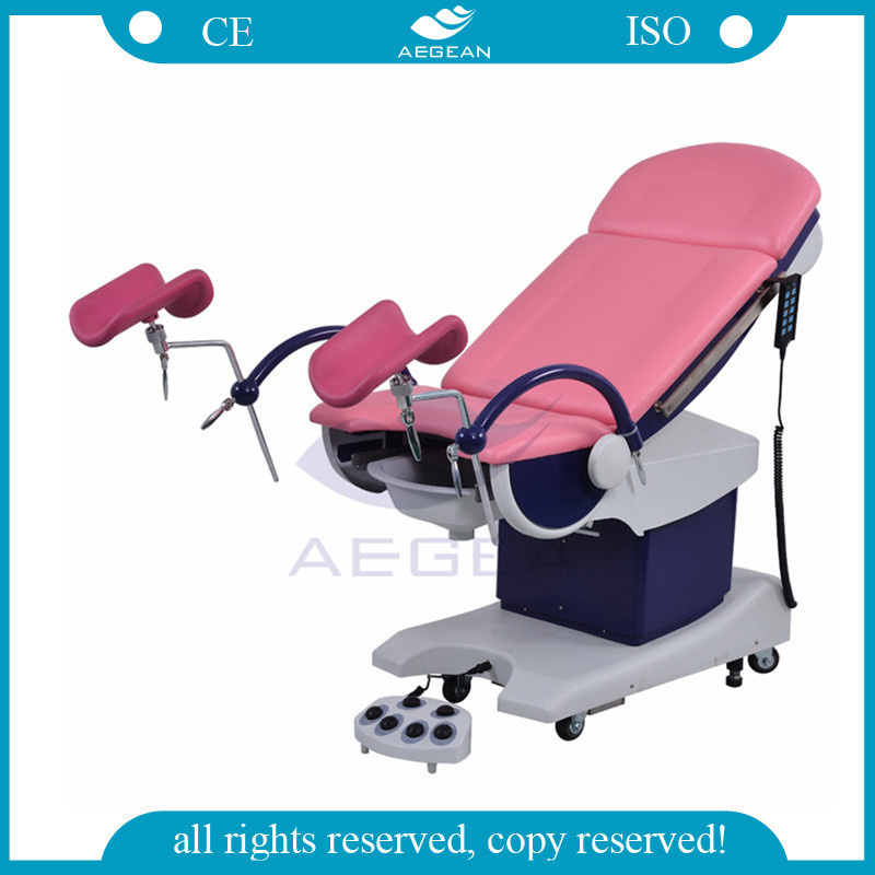 AG-C205A Ce ISO Approved Hydraulic Gynecology Obstetric Delivery Table