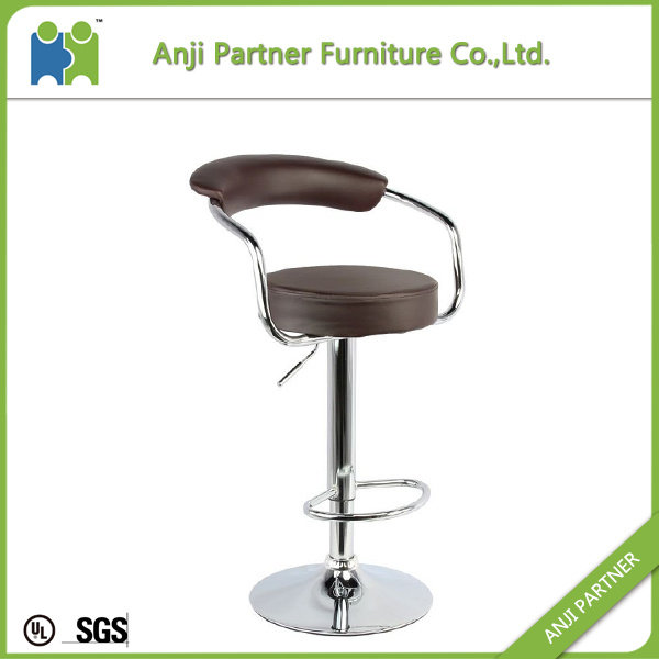 (Alvin) PU Leather with Foam Inside Bar Chair