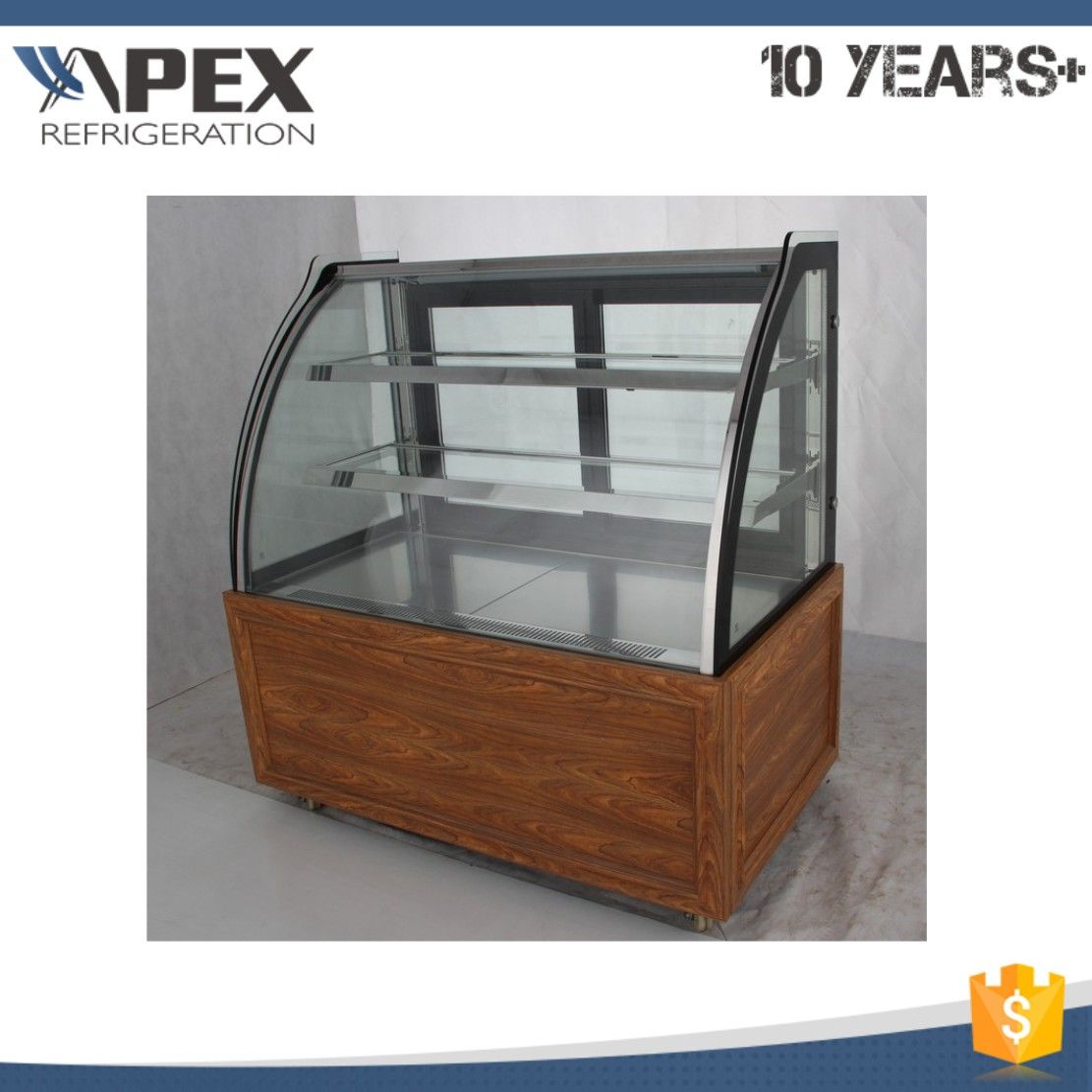 Apex Commercial Cake Display Cabinet in High Quality Standard