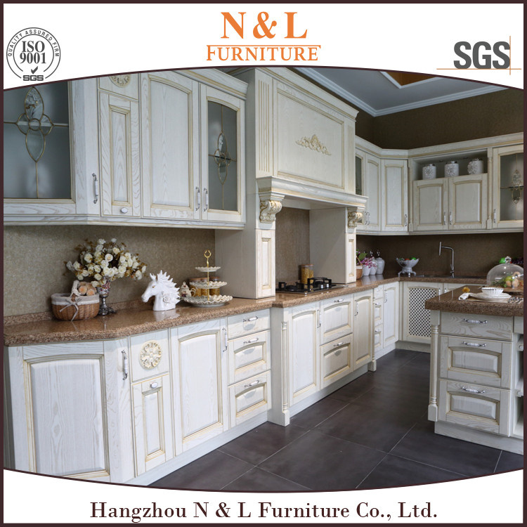 N & L Shaker Style Kitchen Furniture Maple Sold Wood Made