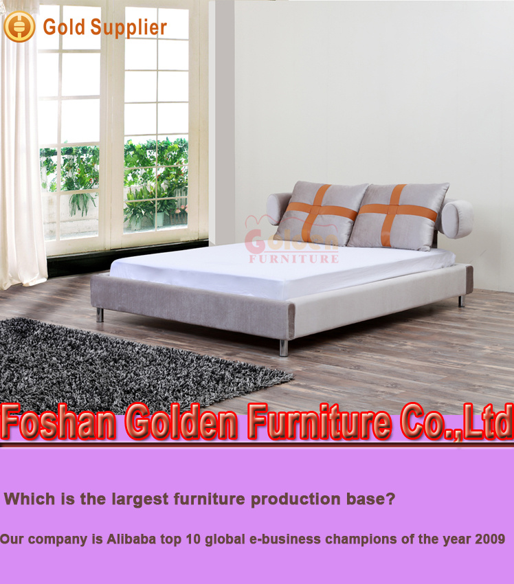 Luxury Design Low Price Bed Models Italian Leather Bed