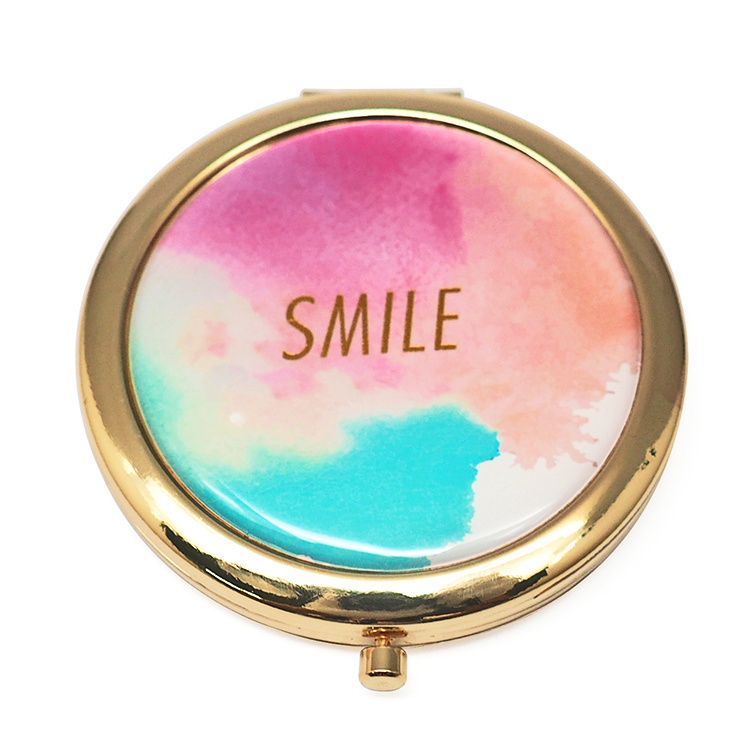 Wholesale Decorating Beautiful Round Pocket Mirror Cm-1217