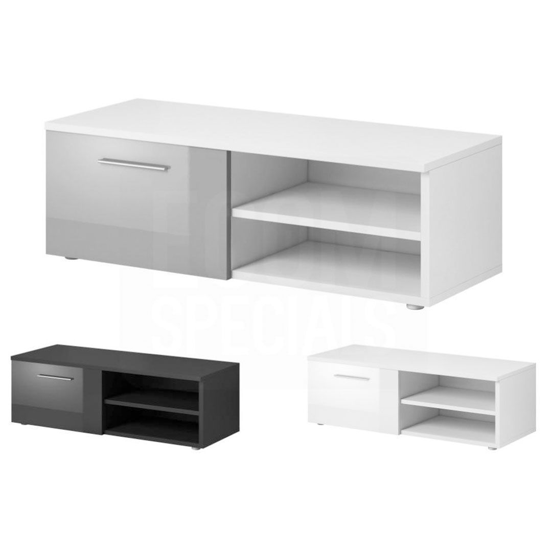 Entertainment Lowboard High Gloss Door TV Stand TV Unit Cabinet