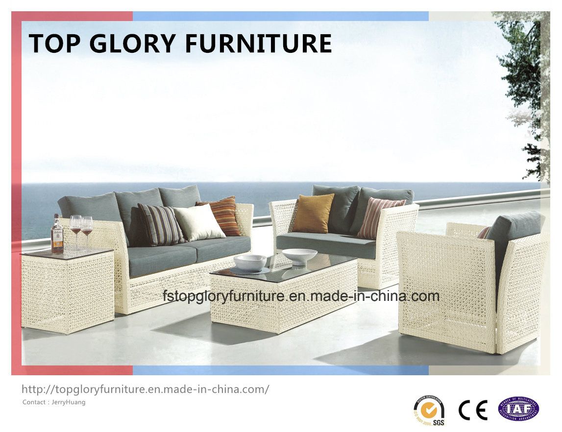 Sofa Set Rattan Furniture Outdoor Garden Sofa (TG-038)