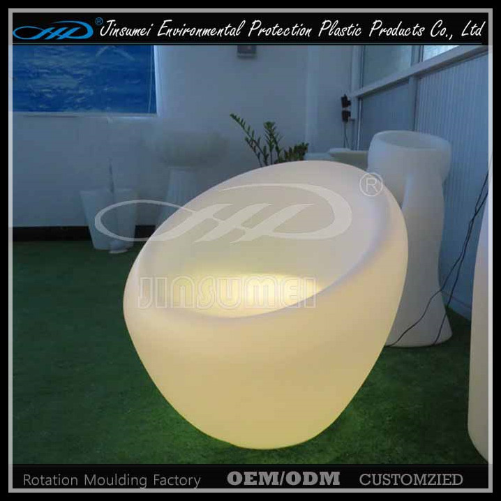 LED Colorful Illuminated Bar Chair for Nightclub