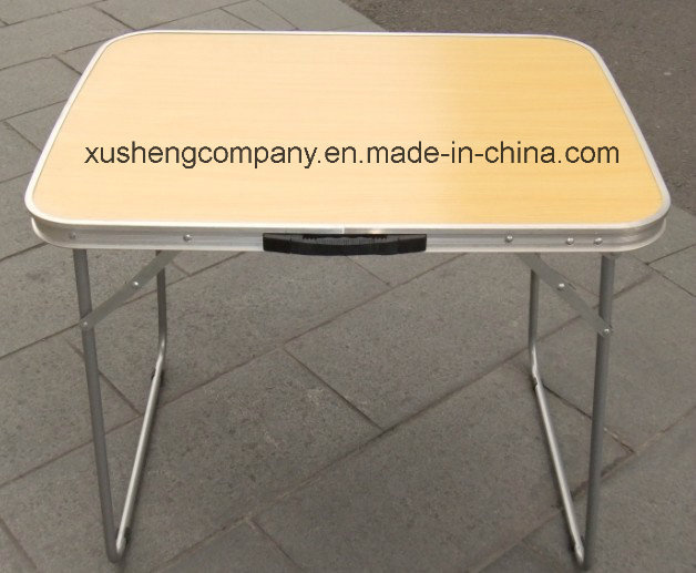 Camping Table with Steel and Wood
