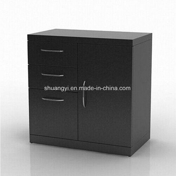 Living Room Furniture European Market Black Storage Cabinet