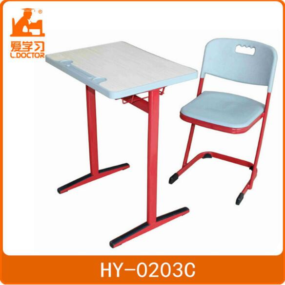 School Furniture Student Chair with Table in Classrooms