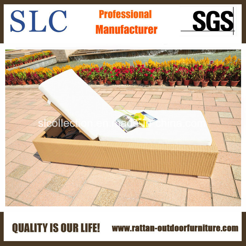 Rattan Sun Lounger Set, Rattan Chaise Lounger (SC-FT012)