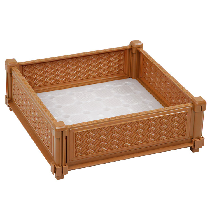 Assemble Vegetable Planter with Flower Garden Pot Raised Garden Bed
