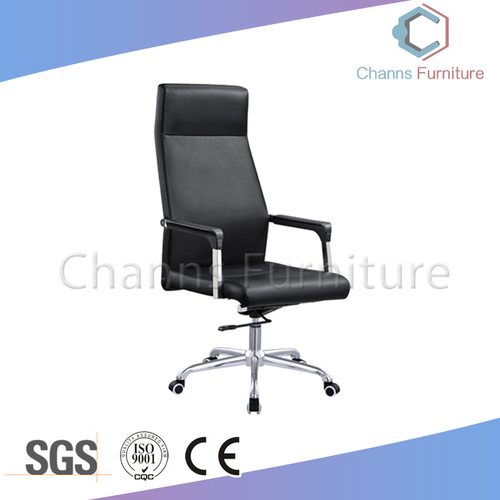 Good Quality Black Office Leather Manager Chair Office Chair (CAS-EC1813)
