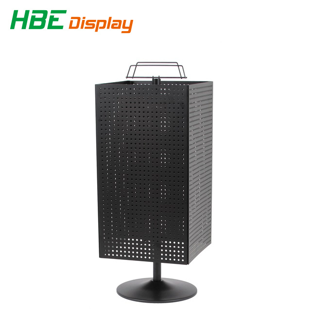 Three Sided Metal Countertop Spinner Rack
