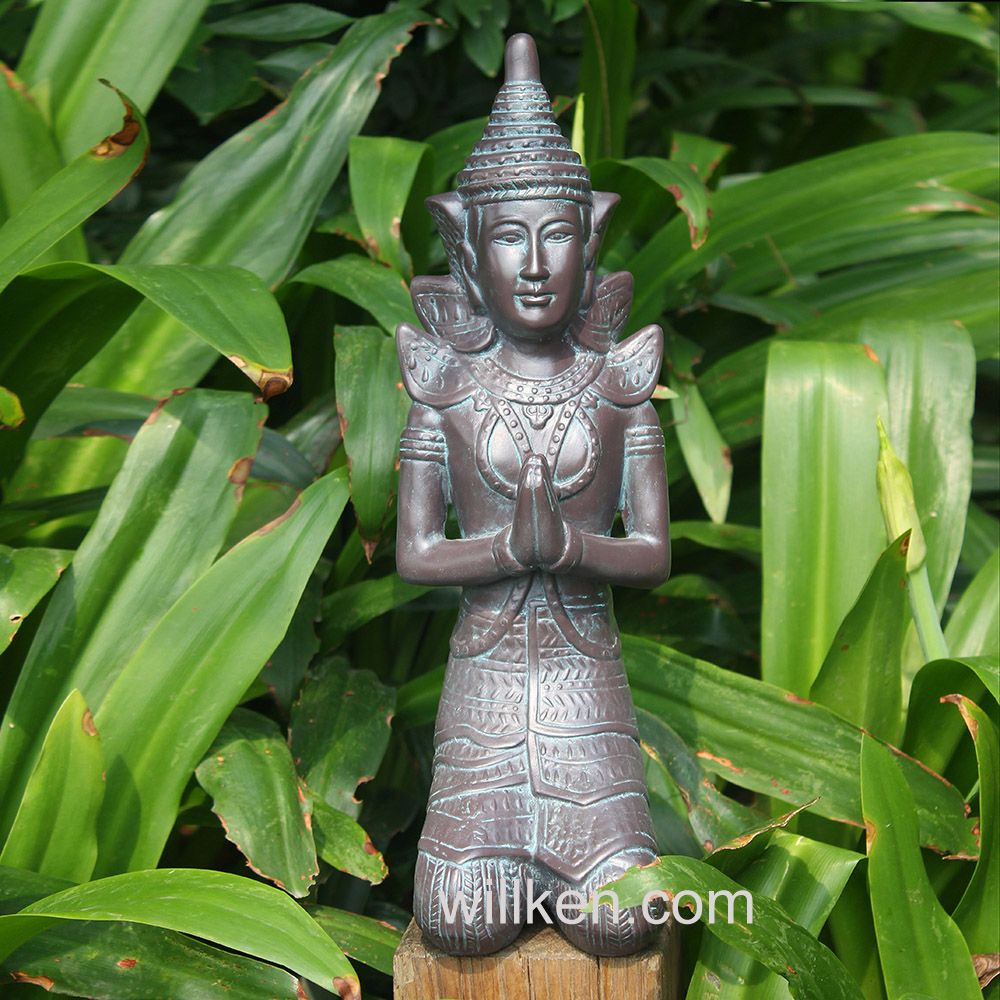 Resin Buddha Statue Art Sculpture for Outdoor Garden Decoration